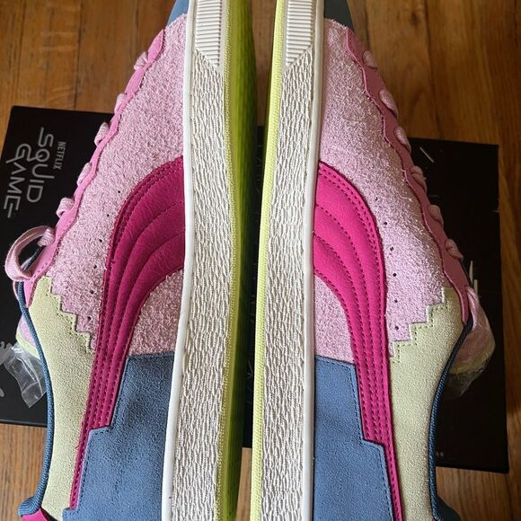 Puma X Squid Game Suede Lace Up Sneakers - Picture 11 of 15